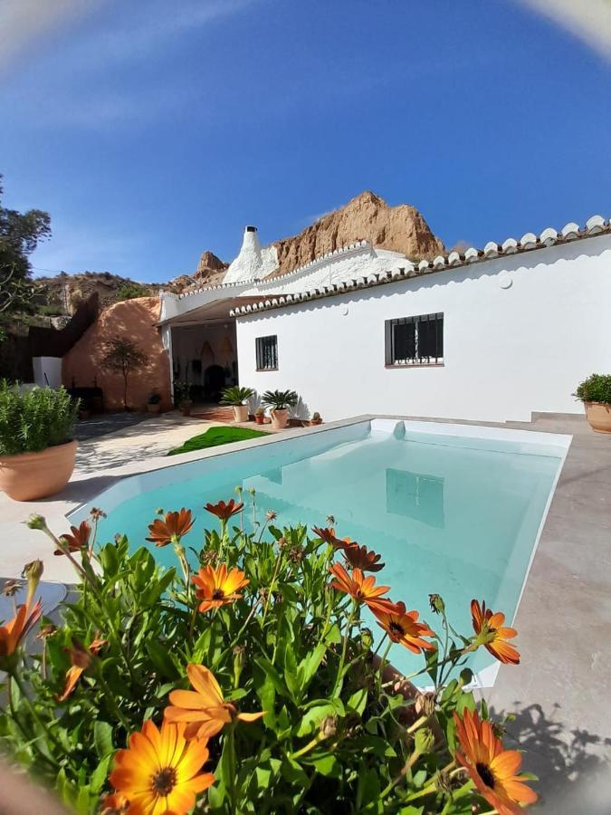 Villa Cueva De La Higuera Guadix Esterno foto
