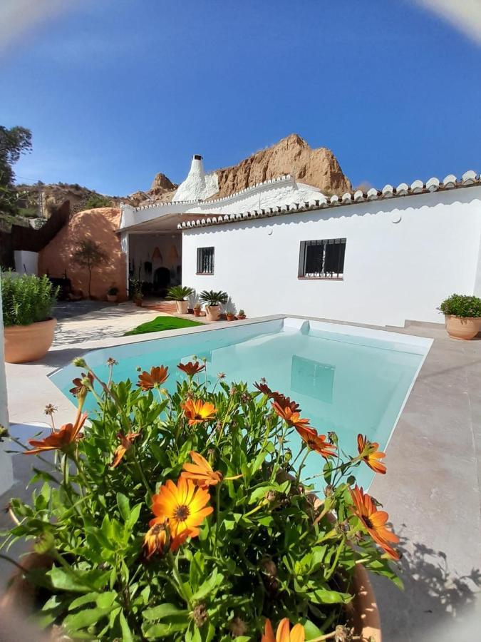 Villa Cueva De La Higuera Guadix Esterno foto